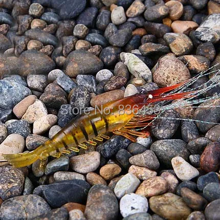 Новая искусственная приманка креветка Isca мягкие пластиковые приманки для