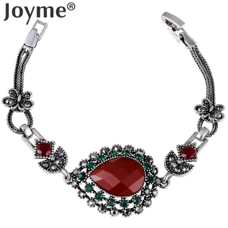 Брендовый браслет Турция для женщин Ретро богемный элегантный Капля воды