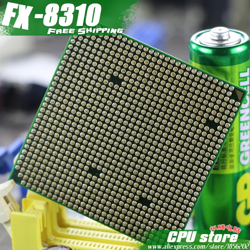Процессор AMD FX 8310 AM3+ 3,4 ГГц/8 Мб/95 Вт Восьмиядерный процессор FX серийный FX-8310 FX8310(Рабочая) 8300