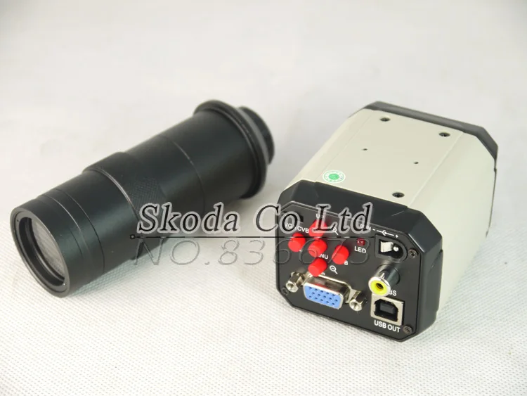 Бесплатная доставка 3 в 1 HD промышленный микроскоп камера 2.0MP VGA USB CVBS AV ТВ выходы +