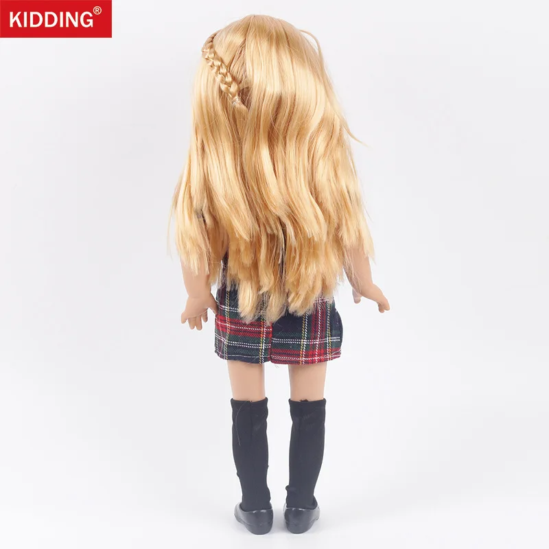 Кукла для девочки 18 дюймов/45 см игрушки с одеждой кукла новорожденный ручной