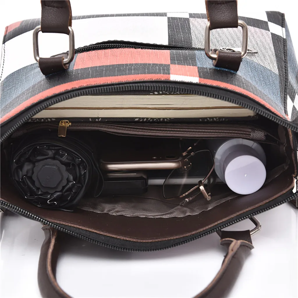 New 4pcs/Set Women Composite Bags High Quality Ladies Handbags Female PU Leather Shoulder Messenger Bags Tote Bag Bolsa#YJP