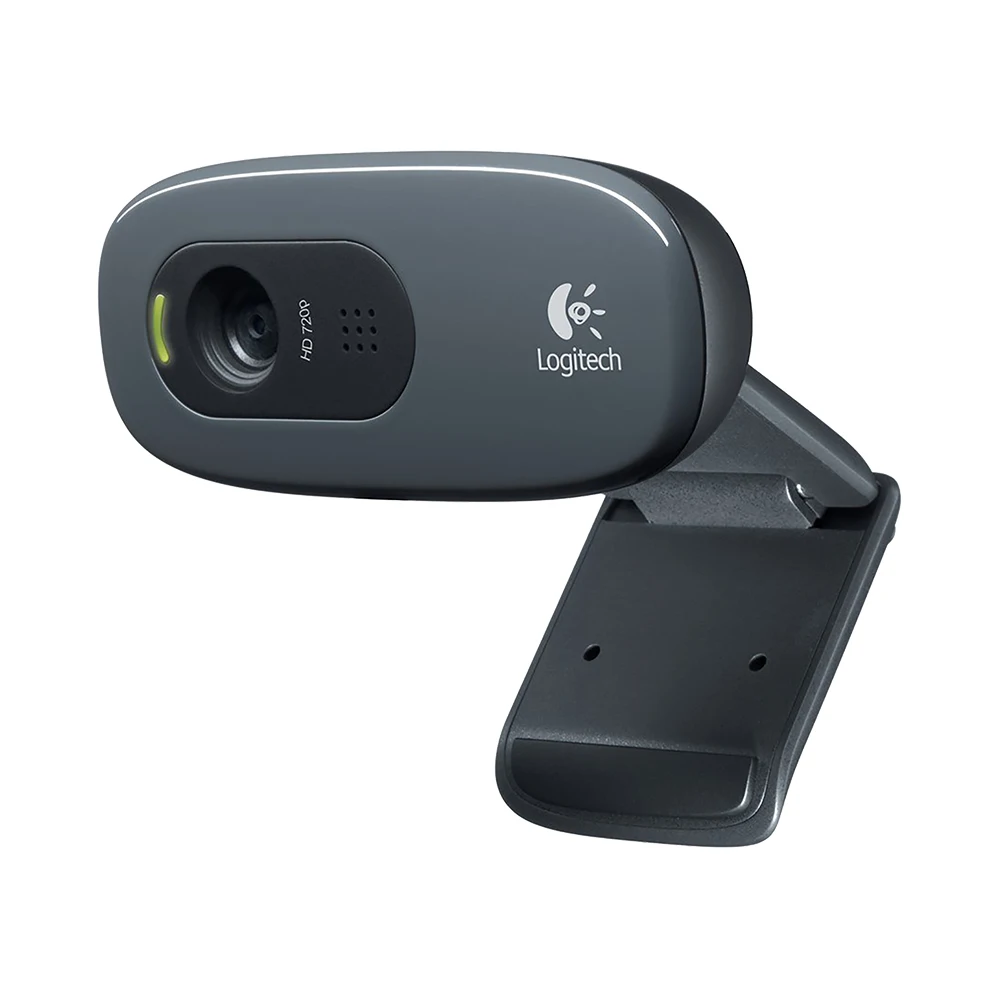 Logitech C270 Camera 3 MP 1280 x 720 pixels 720p USB 2.0 Black Clip | Компьютеры и офис