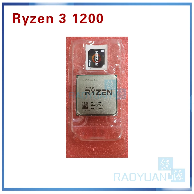Процессор AMD Ryzen R3 1200 четырехъядерный процессор AM4 3 1 ГГц 10 МБ TDP 65 Вт кэш-память 14 нм