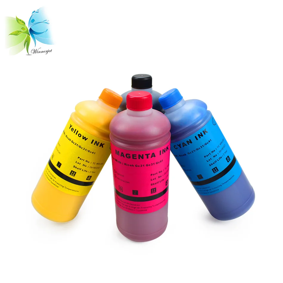Пигментные чернила Winnerjet 500 мл для Ricoh Aficio GX 7000 3000SF 3000 5050N 3050N 3000S 2500 3050SFN 5050 GC21 |