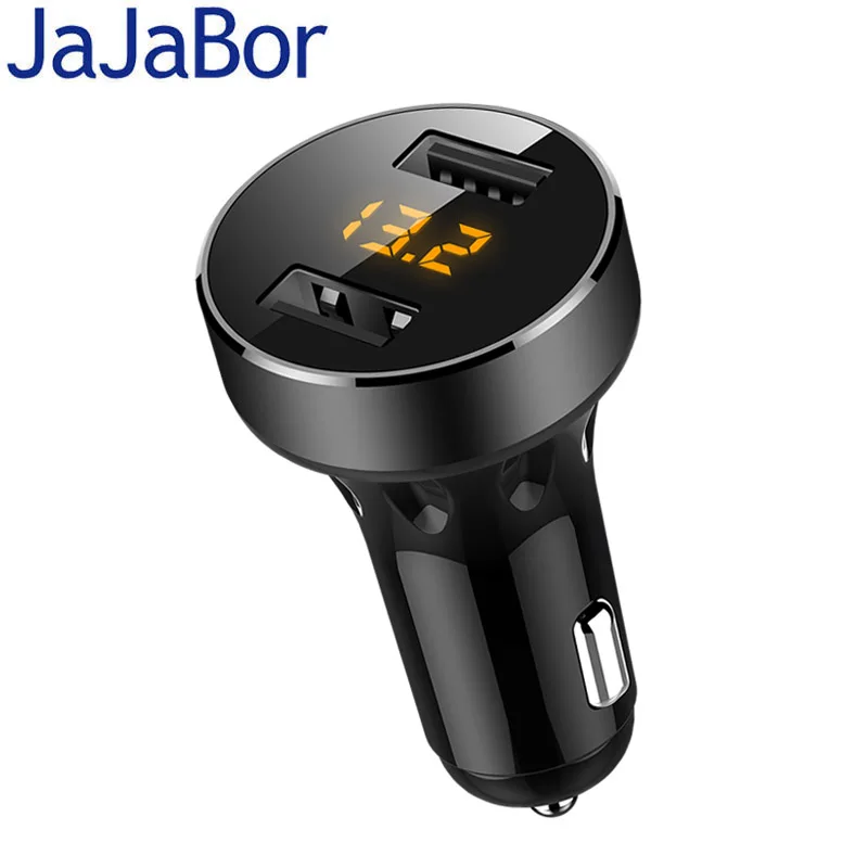 Автомобильное зарядное устройство JaJaBor с 2 usb-портами для быстрой зарядки со