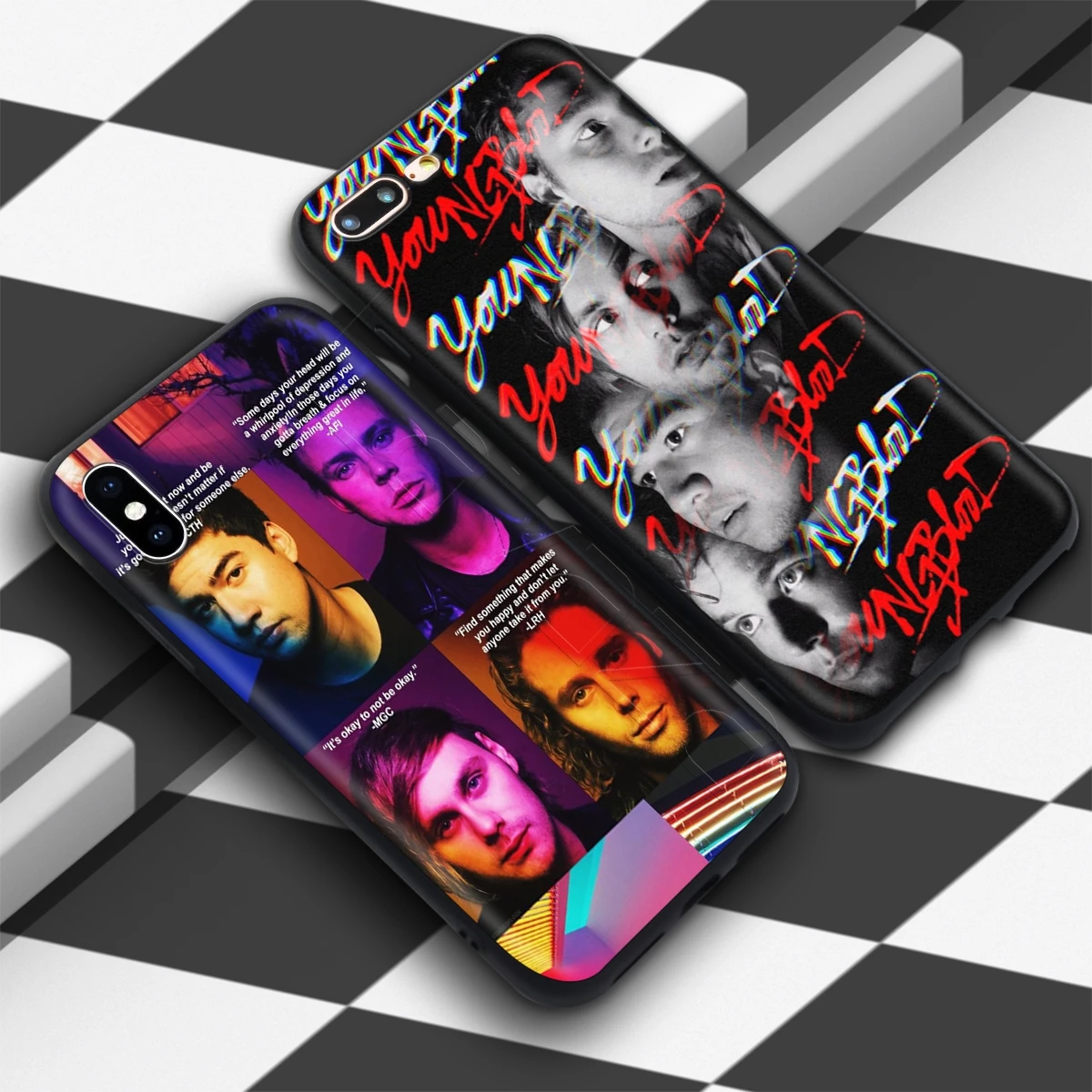 Lavaza 5 Seconds Of Summer Янгблад 5SOS чехол для iPhone 12 11 Pro XS Max XR X 8 7 6 6S Plus 5s se|Бамперы| |