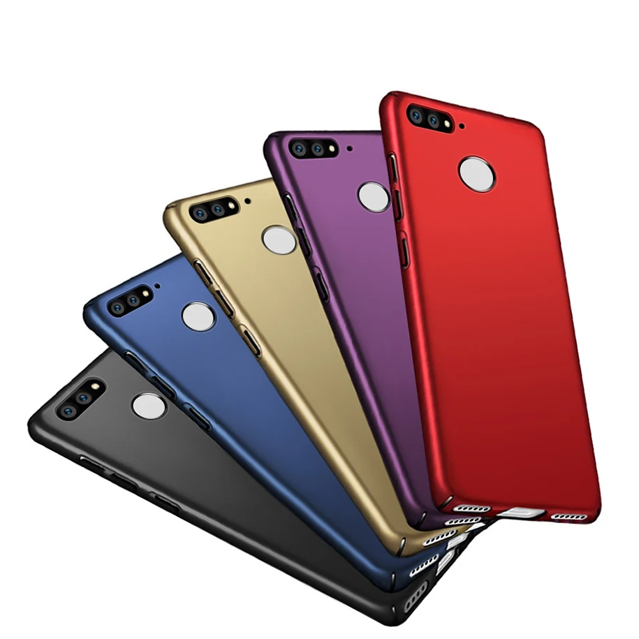 Чехол для Huawei Honor 7A Pro противоударный матовый чехол жесткий телефона из