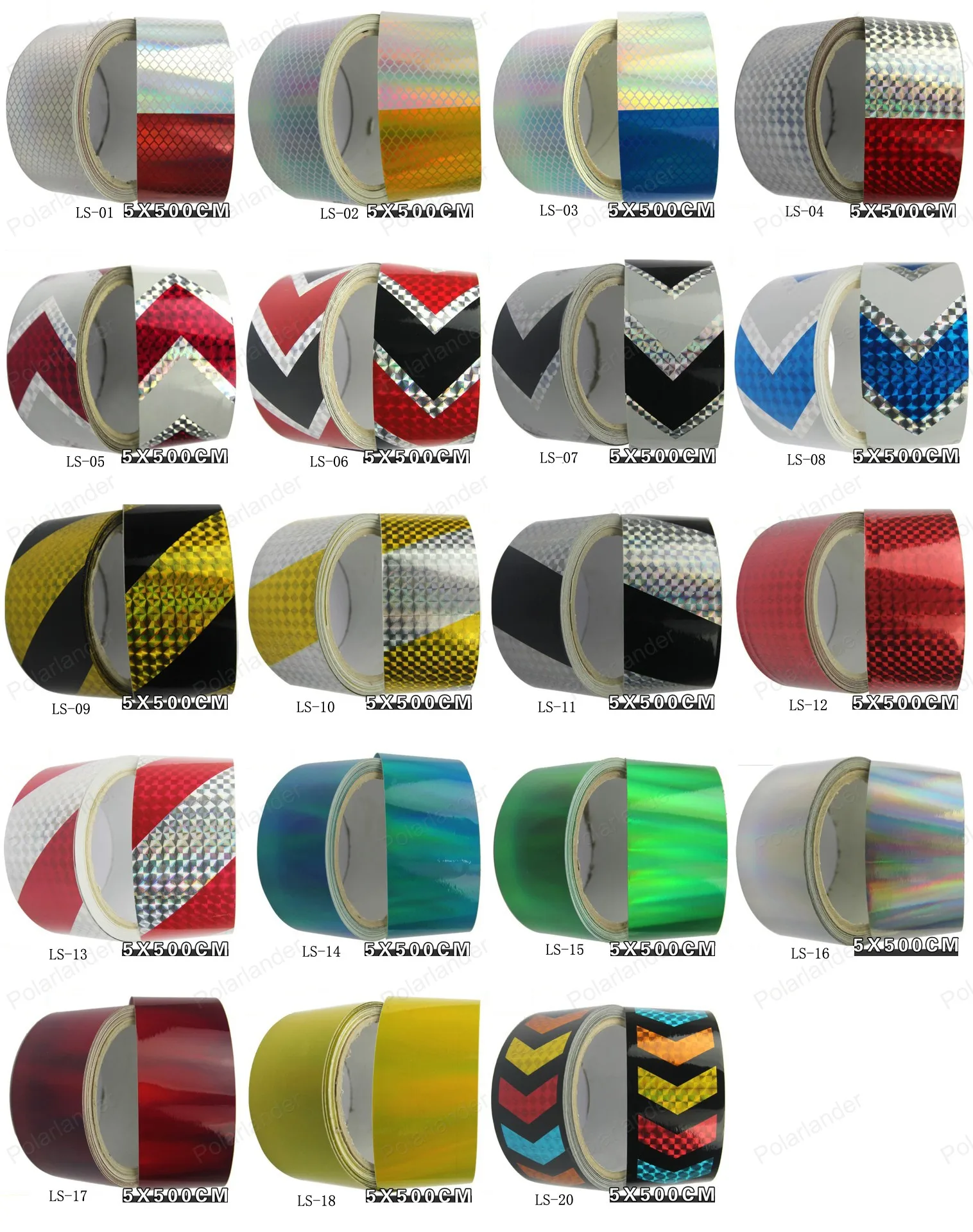 

15CMX15CM laser Reflective volume Sticker Car Styling Body Warning Truck Auto Parts Automotive Decal Reflection Color