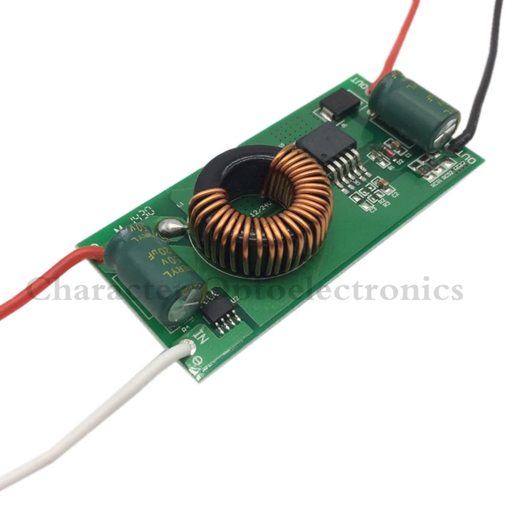 50 Вт постоянный ток Светодиодный драйвер DC12V к DC30-38V 1500mA для 50 Вт высокое Мощность светодиодный