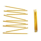 Высокое качество 2 шт. 8,5 мм толщиной 3,6 М Длинные двойной палаточный столб из алюминиевого сплава аксессуары поход контактный кабель с металлическим Кола стержень здания