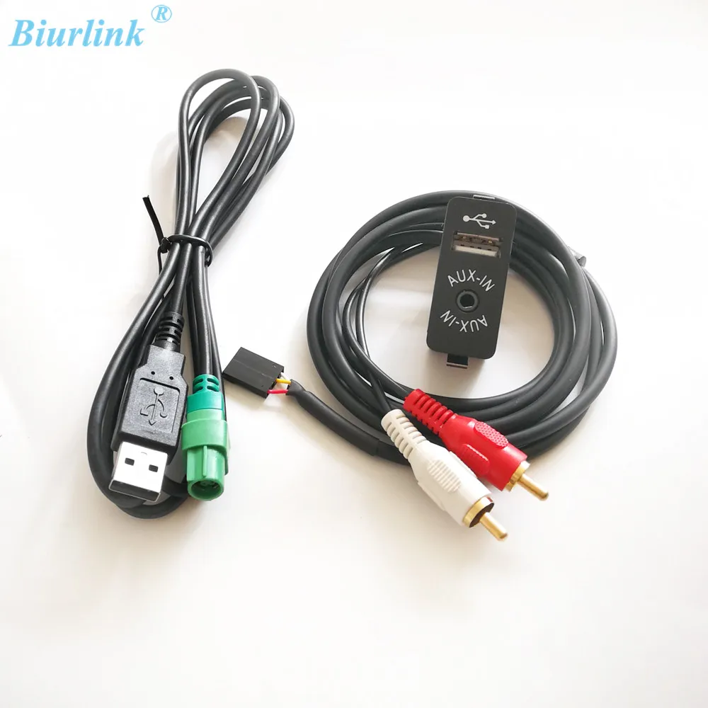 Biurlink 150 см DIY Удлинительный usb переключатель панель аудио зарядное устройство