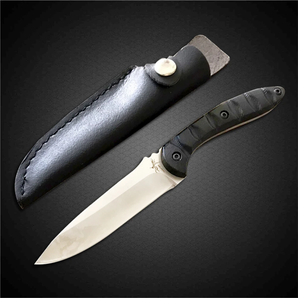 PEGASI 58HRC Hardness Survival Knife 7Cr13 Steel Blade G10 Handle Tactical Fixed Straight Knives Free Shipping | Инструменты
