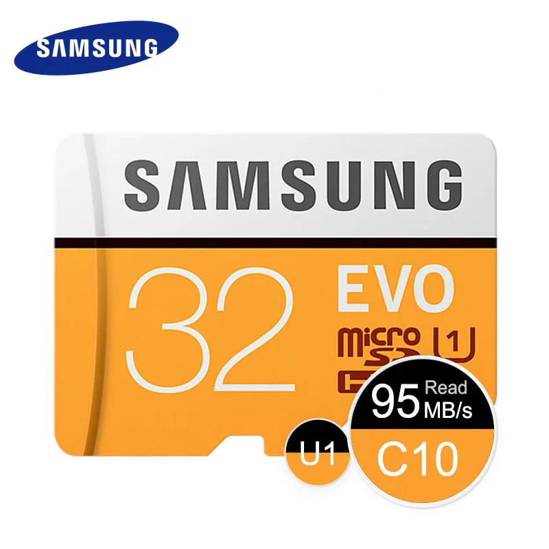 Карта памяти Samsung Micro Sd 32 Гб 64 128 ГБ Sdhc C10 Uhs 1 Max 95 МБ/с./с Tf карта Evo Sdxc U1/u3 4k Class 10|Карты