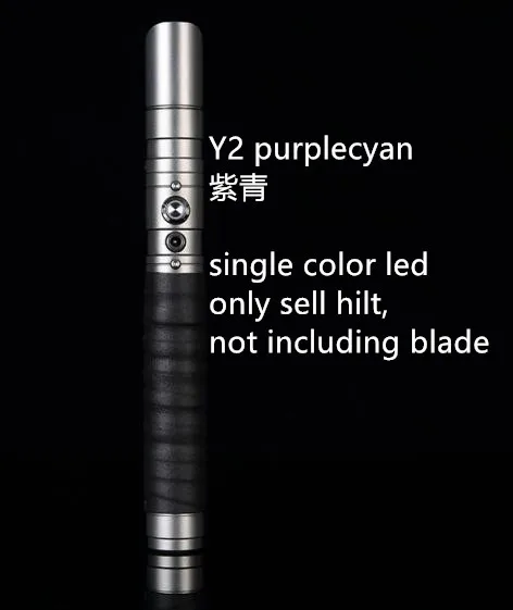 Yanqing металлический световой меч для Saber combat Одноцветный светодиод Y2 purplecyan только