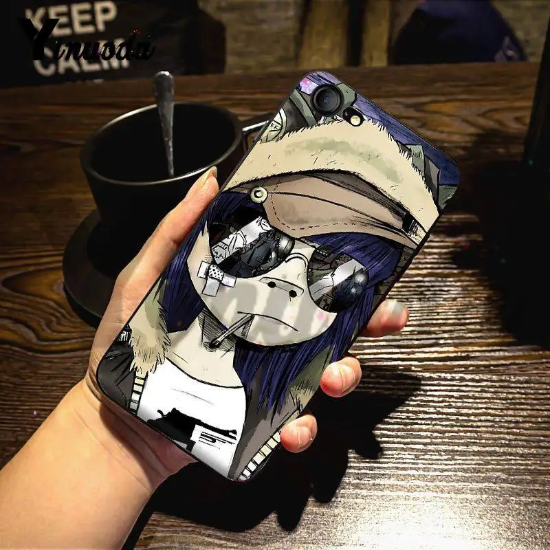5 Yinuoda для iphone 7 6 X Чехол Gorillaz лодка Illust музыка Доминантный защитный корпус телефона для iphone 7X6 6S 8 Plus 5 XS XR - Цвет: 5
