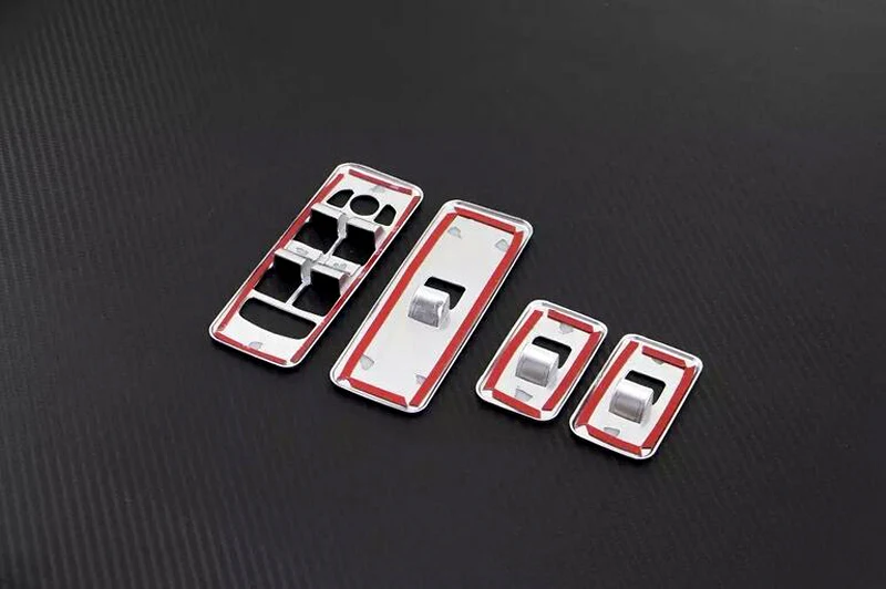 

2017 For Land Rover Discovery Sport 2015 2016 ABS Matt Interior Door Cover Armrest Panel Cover Trim 4pcs/set