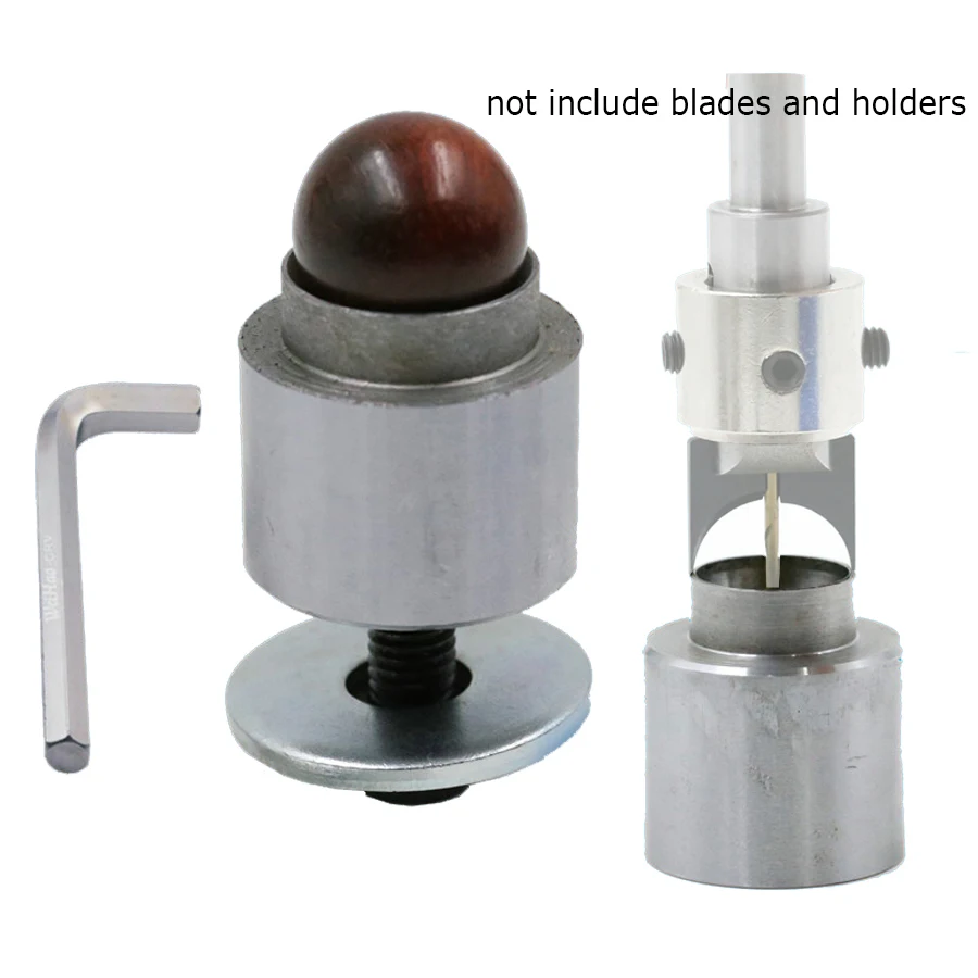 alloy fixed seat mould for ball knife  diy woodworking tools wooden beads drill rosary bead molding Wooden ball base