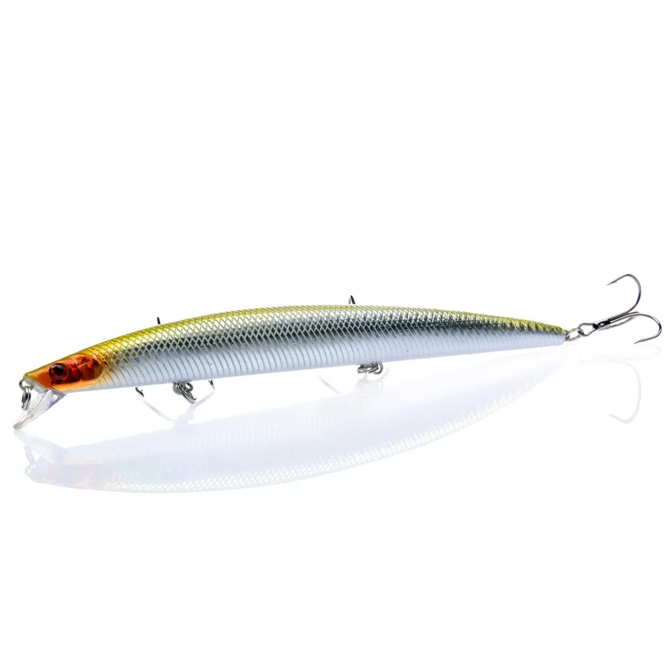 Блесна рыболовная приманка 18 см 23 8 г Твердый воблер Crankbait 3D глаза искусственная
