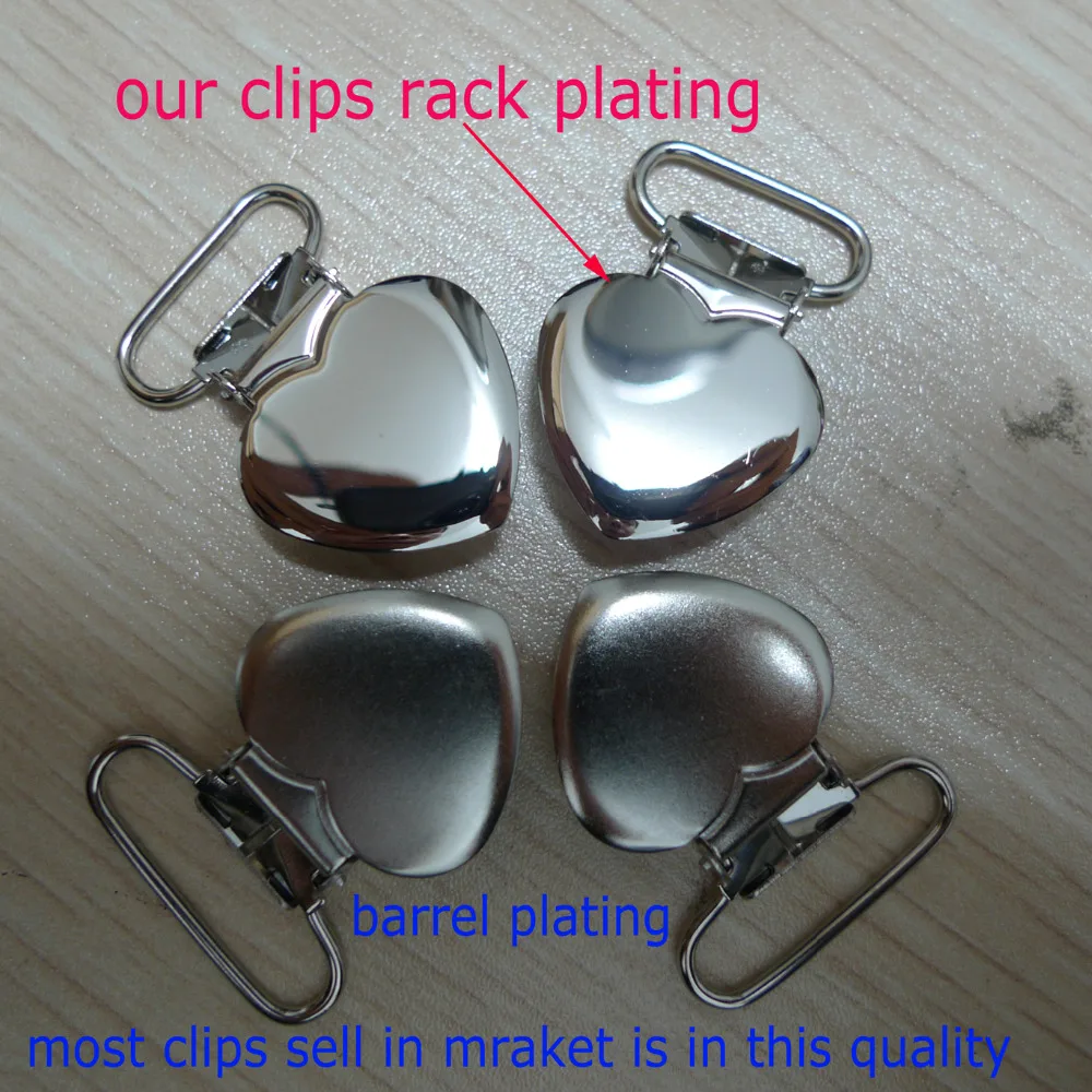 25 шт серебряный снег чешуйчатая соска зажимы | Мать и ребенок