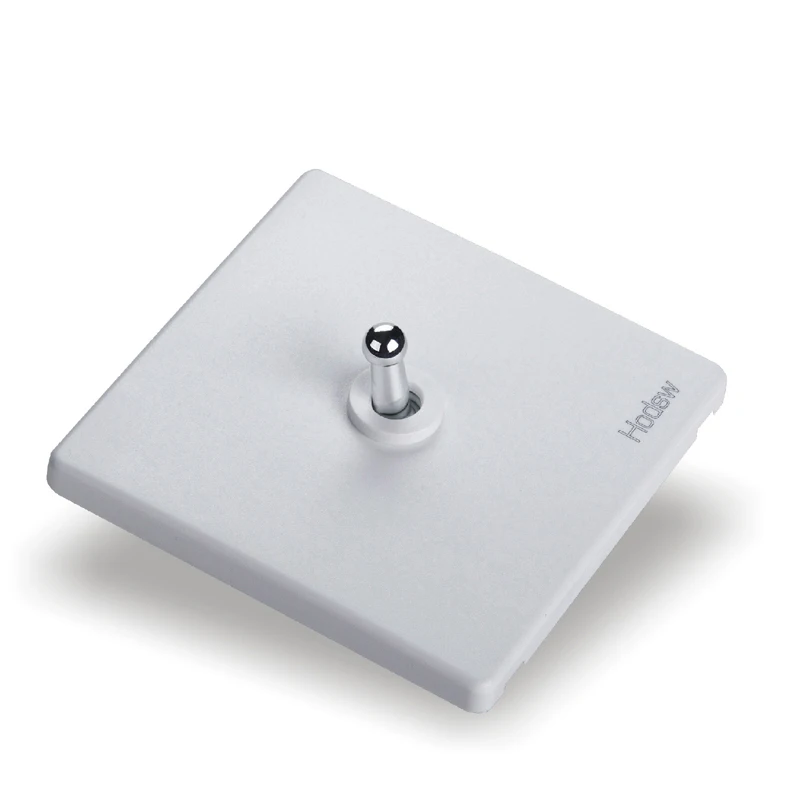 Розетка настенная для домашнего интерьера 86 креплений ретро белая с двойной