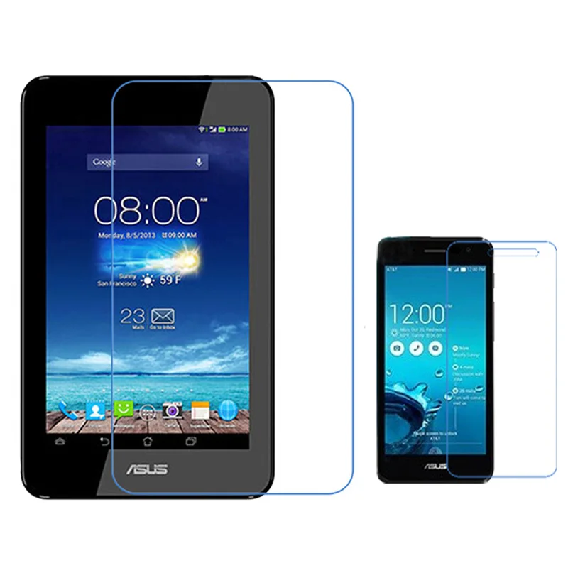 10 комплектов прозрачная пленка для ЖК экрана Защитная Asus Padfone X Mini 7 "Tablet и 4 5"