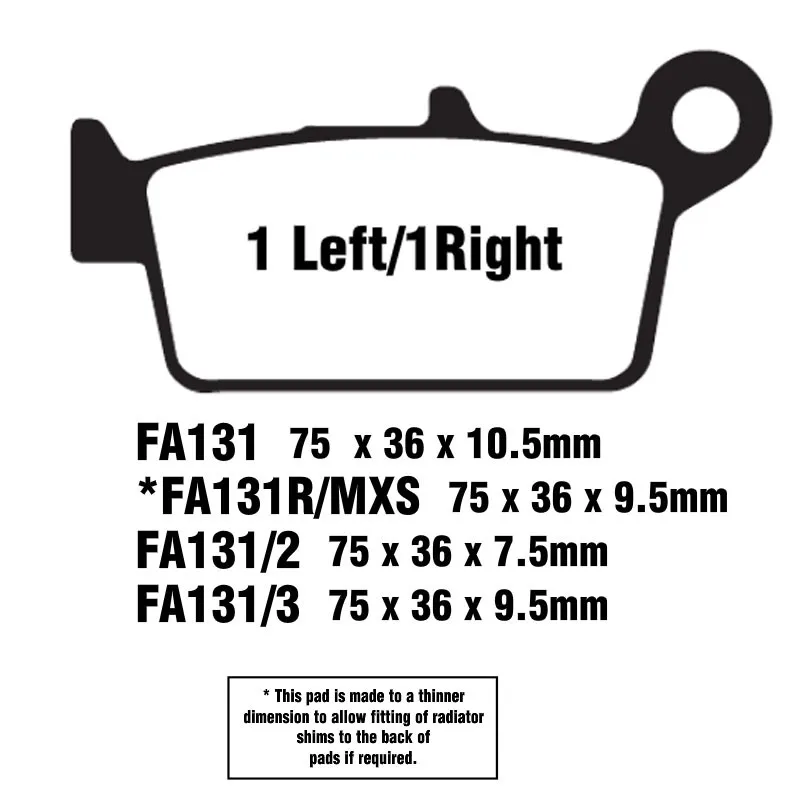 Мотоцикл Тормозные Колодки Для HONDA XR 650 RY/R1-R6 XR650 2000-2006 Л XR650L 1993-2012 Задний Тормоз