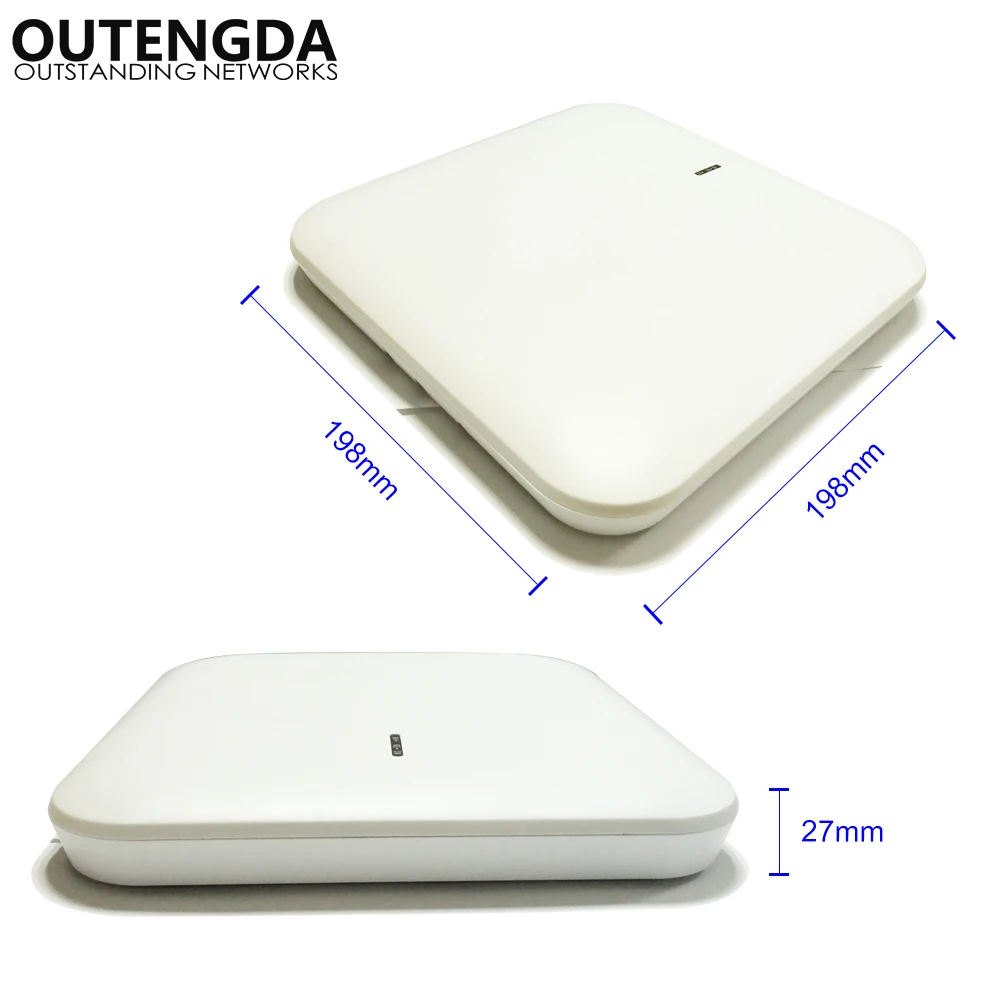 1200Mbps 802.11ac High Power 2.4G&5.8G Ceiling Wireless Access Point WiFi Extender Active PoE Ceiling-mounted Wireless AP Router