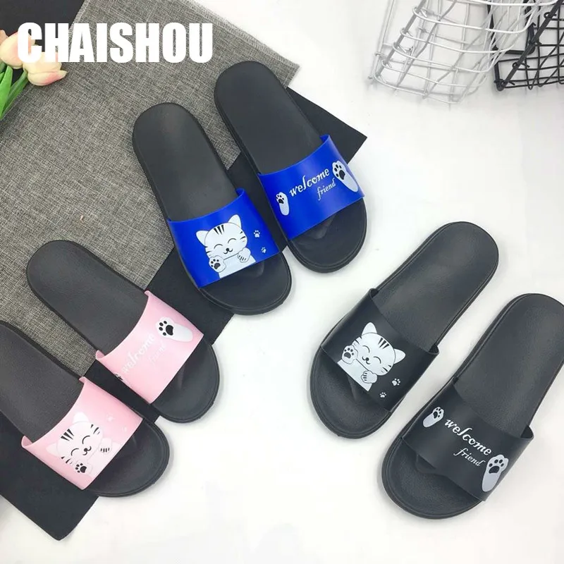 CHAISHOU/Модная обувь с котом сезон весна лето осень унисекс домашние и уличные