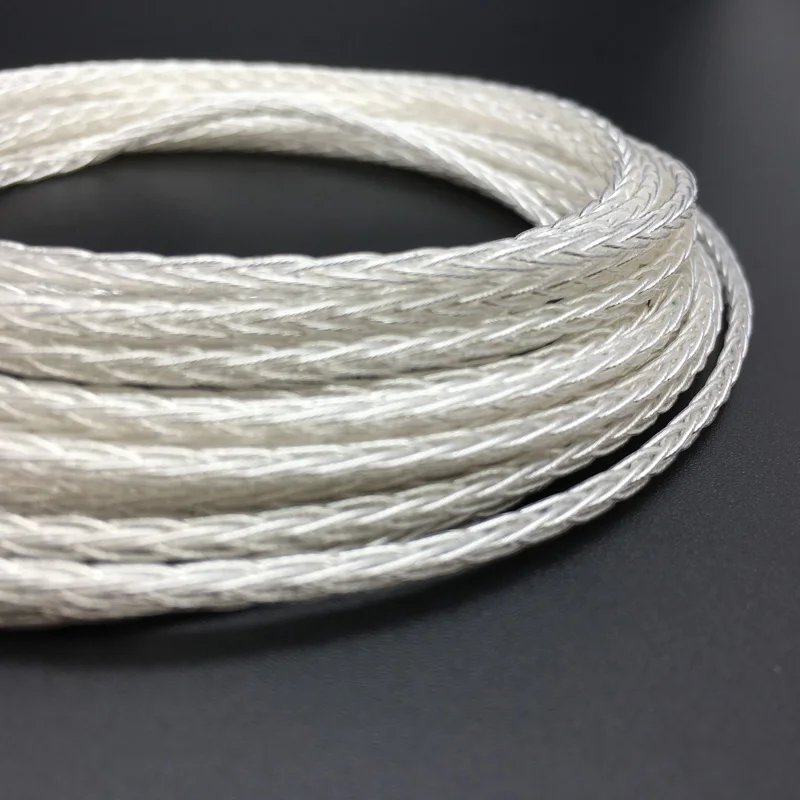 Tiandirenhe DIY наушников кабель 8 core стерео Бас Обновление Аудио провод для гарнитуры