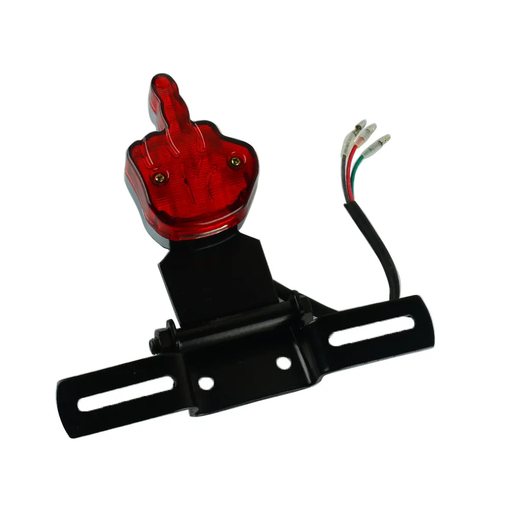 Задний фонарь для мотоцикла тормоз бег светодиодный красный Harley Chopper| |