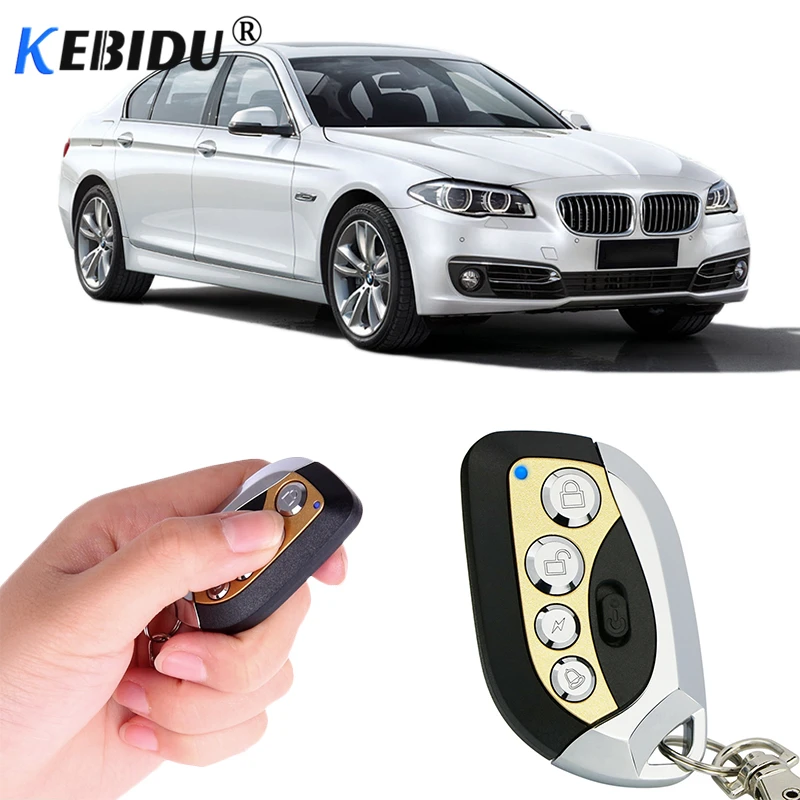kebidu 433MHz Universal Remote Control Wireless Auto Duplicator Frequency Adjustable Keychain for Car Garage Door | Электроника