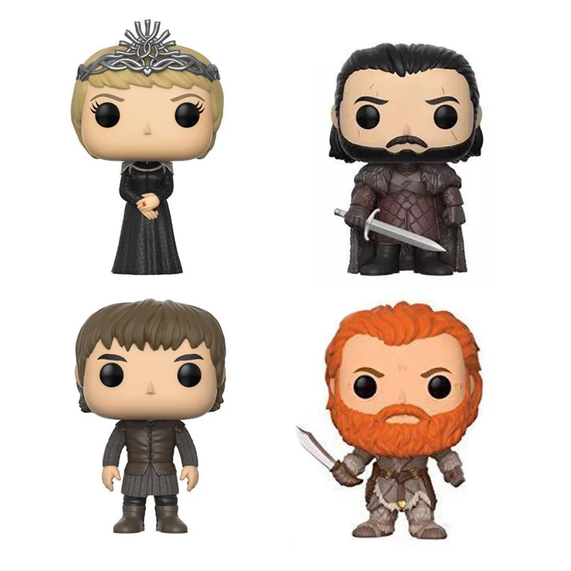 Игра престолов Джон Сноу Cersei an Бран Старк тормунд 10 см ПВХ фигура виниловая кукла