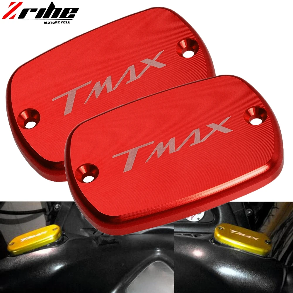 Для YAMAHA TMAX 530/500 T MAX TMAX530 TMAX500 CNC алюминиевая крышка резервуара тормозной жидкости