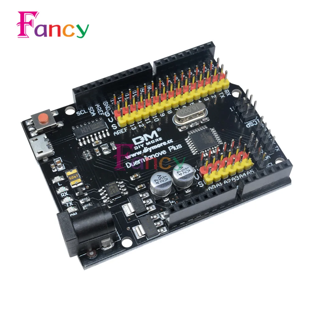 Макетная плата Duemilanove Plus модуль CH340G ATmega328P микроконтроллер заменяет FT232