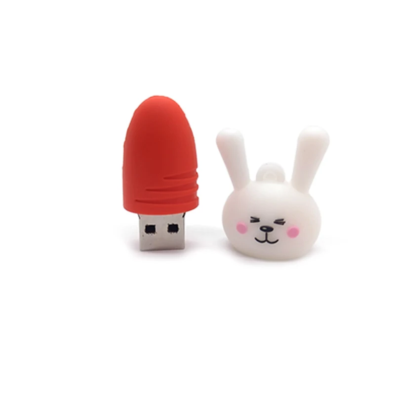 USB флеш накопитель с мультяшным Кроликом 4 ГБ 8 16 32 64 ГБ|USB флэш-накопители| |