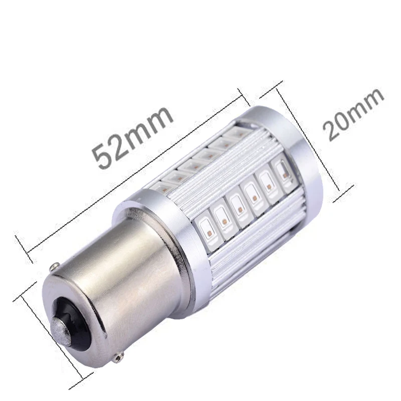 JSTOP led Автомобильный задний противотуманный светильник Ba15s P21W автомобильные