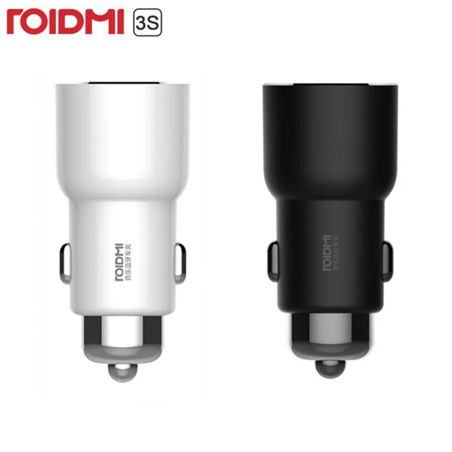Устройство для быстрой зарядки в автомобиле ROIDMI с двойным разъёмом USB телефона iPad
