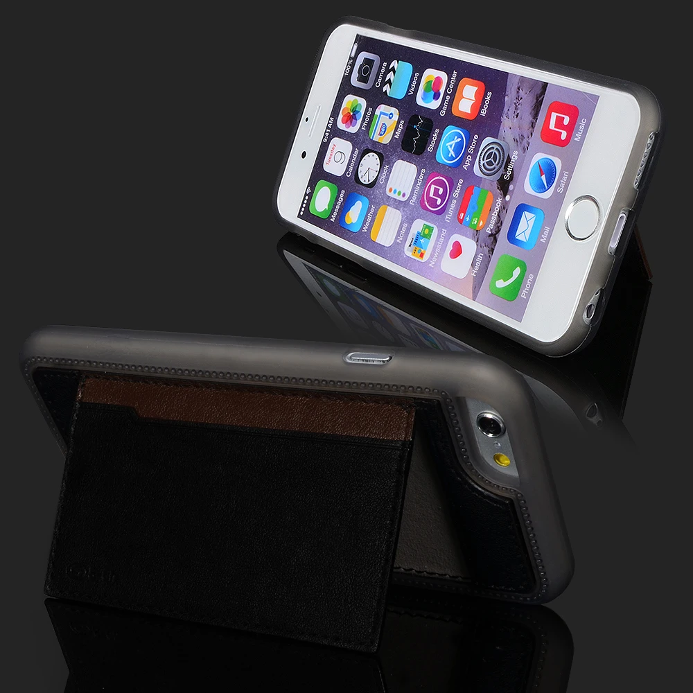 For Apple iPhone 6 4.7 Inches Phone case S-CH Wallet Card Holder Stand Pu Leather Fitted Case Skin 5 Color | Мобильные телефоны и