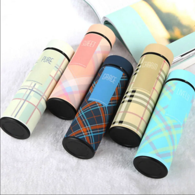 Классические высококлассные чашки в полоску 480 мл вакуумная фляжка из