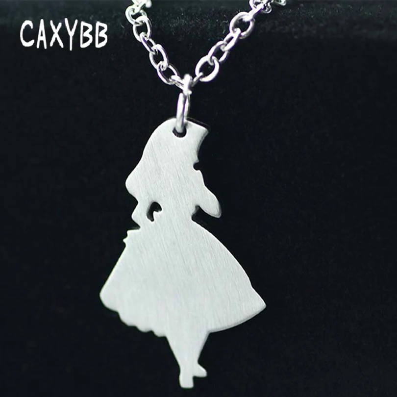 

Cute girls Necklace stainless steel Beautiful girl Necklace Jewelry New Pendant Charm Fashion Jewelry For women gifts
