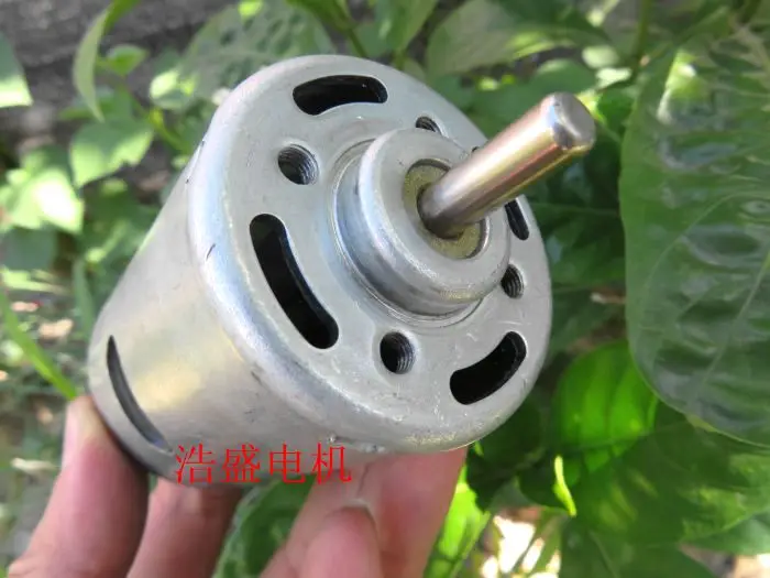 

9-head motor high torque DC carbon brush motor