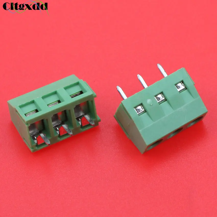 Cltgxdd 1PCS KF127-5.0 KF127 Screw 2Pin 3Pin 5.0mm Straight Pin PCB Terminal Block Connector | Обустройство дома