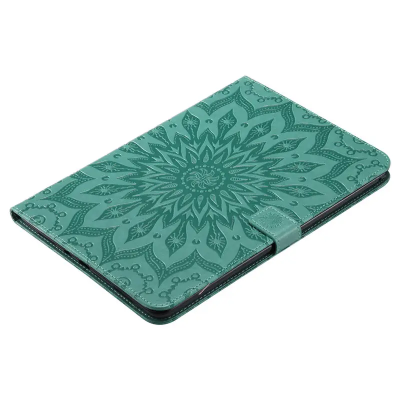 Sunflower Embossed case For Samsung Galaxy Tab A 9.7 inch Cover T550 T555 SM-T550 Funda Tablet PU Leather Stand Shell+ Pen | Компьютеры и