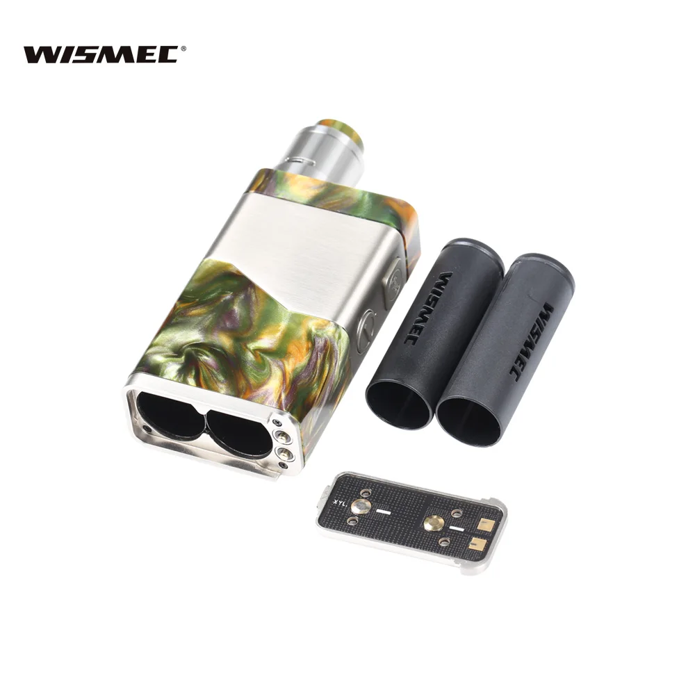 Оригинальный WISMEC LUXOTIC NC комплект гильотина V2 RDA и 250 Вт MOD работает на двойной