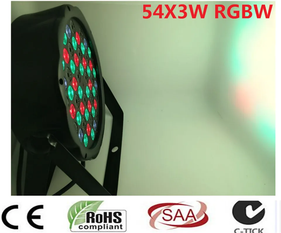 Светодиодный свет 54X3 w RGBW для театра профессиональный светодиодный dj|dj luces|luces djrgbw