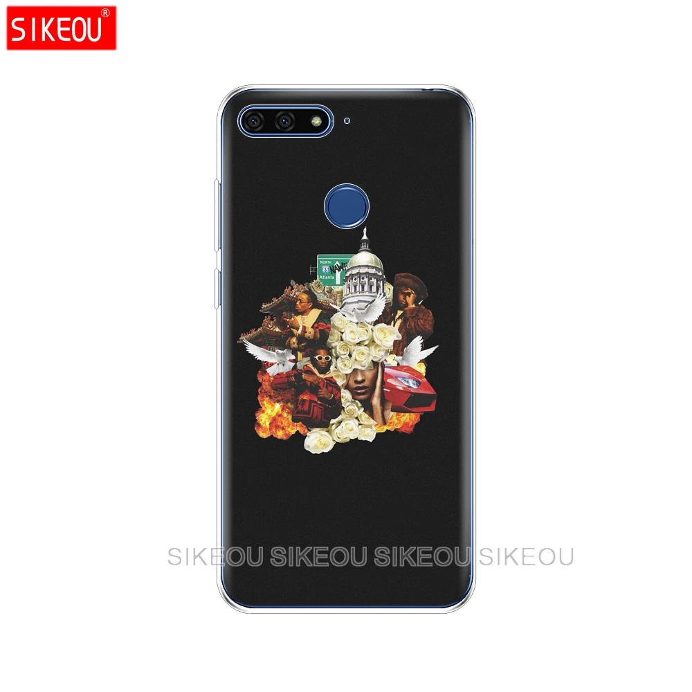 Силиконовый чехол для телефона Huawei Honor 7A PRO 7C Y5 Y6 Y7 Y9 2017 2018 Prime Migo X Coque | Мобильные