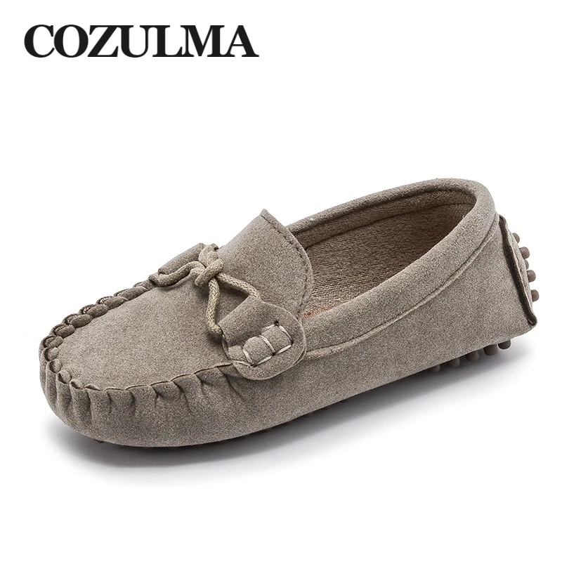 

Кроссовки COZULMA детские кожаные, на плоской подошве, 21-35