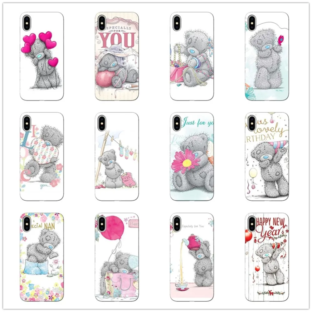 Силиконовый чехол для телефона iphone XS Max case плюшевый Тедди Me To You Bear чехлы 11 11PRO MAX 8plus