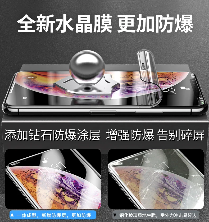 Гидрогелевая пленка для samsung Galaxy S6 S7 S8 S9 Edge Plus S10 lite S105G S10plus A3 A5 A7 Защитная мягкая пленка без стекла